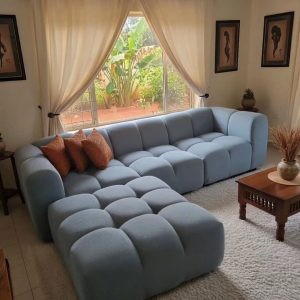 Soft Fabric Sectional Sofa