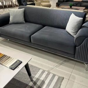 Fluted design sofa