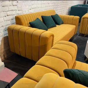 Suede Sofa Set