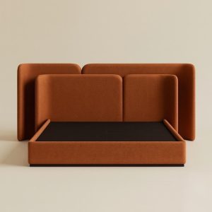 High Back Double Bed